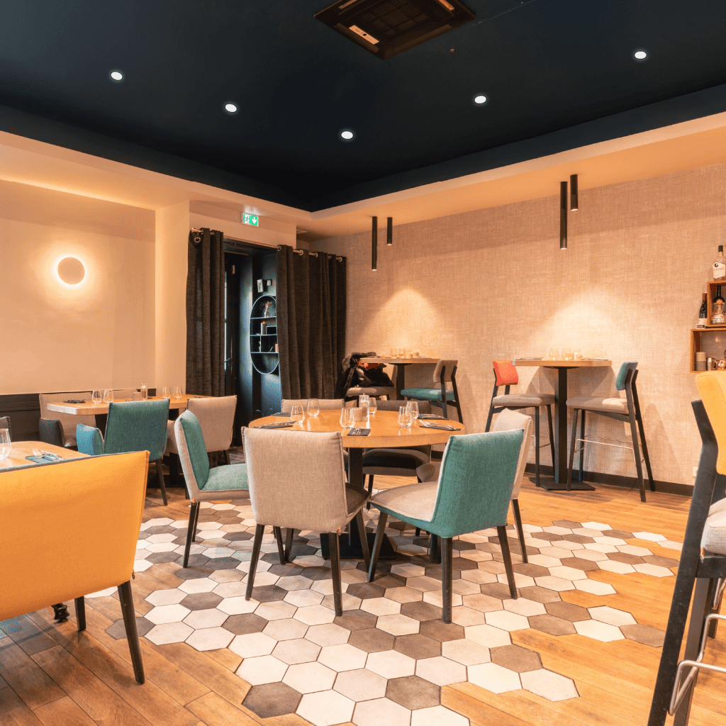 Salle du restaurant bistronomique à Nancy