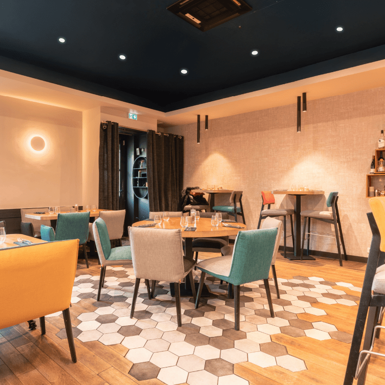 Salle du restaurant bistronomique à Nancy