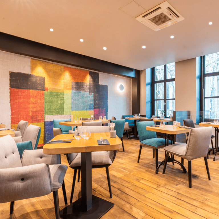 Salle du restaurant bistronomique à Nancy